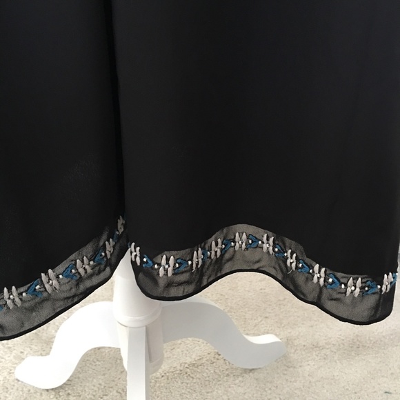 NWOT Modcloth Geode embroidered sleeveless dress - Picture 5 of 7